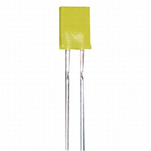 Yellow 5x2mm LED 10mcd Rectangular Diffused