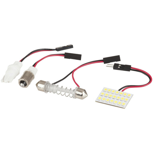 Universal T10/211/BA9S LED Retrofit Kit with 21x SMD LEDs