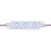 IP65 LED Light Module String, 10x 3x3528-LEDs, Blue