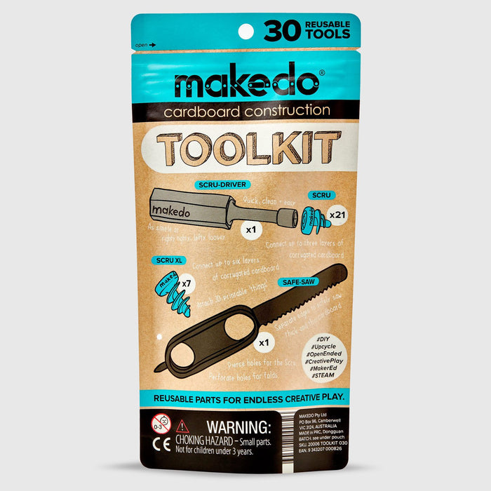 MAKEDO Cardboard Construction Toolkit