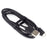 USB A to microB cable - Black - 2m