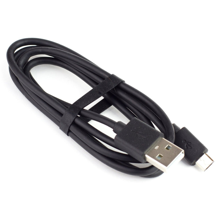 USB A to microB cable - Black - 10cm