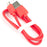 USB A to microB cable - Red - 2m