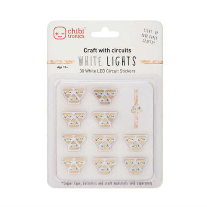 Circuit Stickers LED MegaPack (30 stickers) - Tropical - Pink, Orange & Green