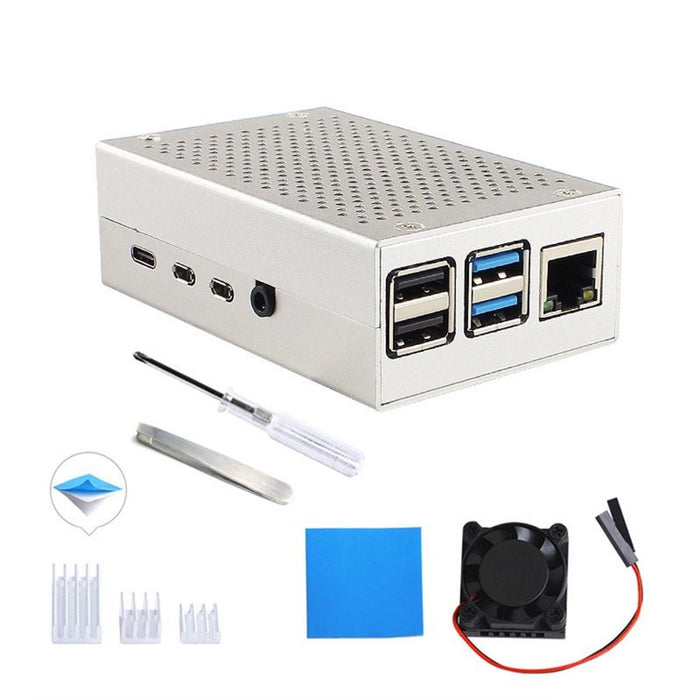 Aluminum Alloy Shell for Raspberry Pi 4