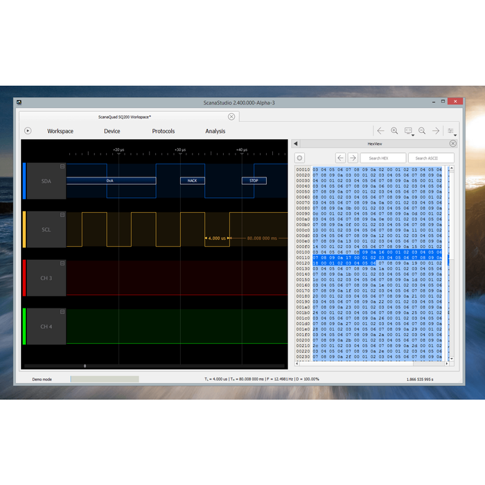 ScanaQuad Logic Analyzer & Pattern Generators - SQ200