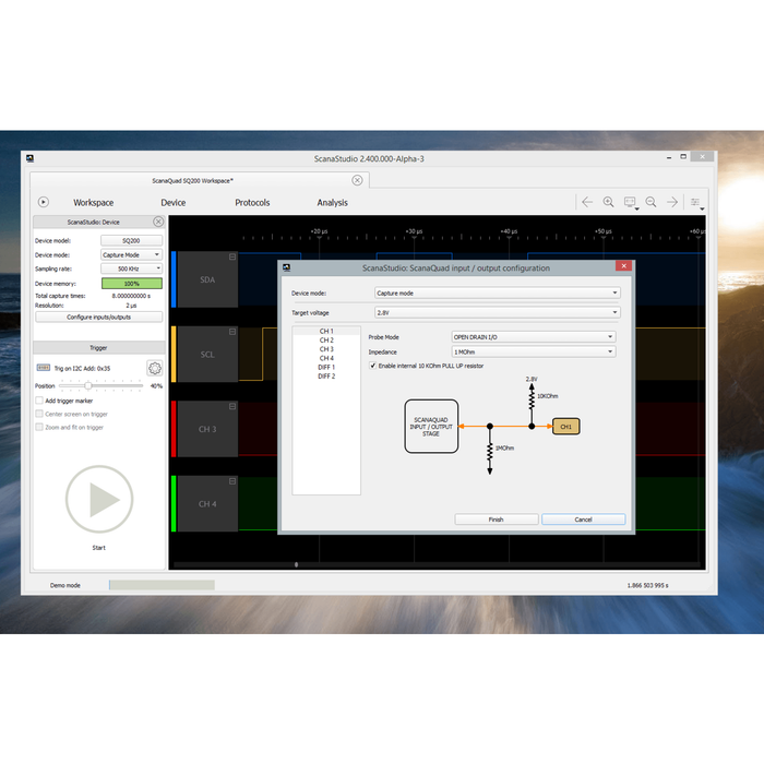 ScanaQuad Logic Analyzer & Pattern Generators - SQ50