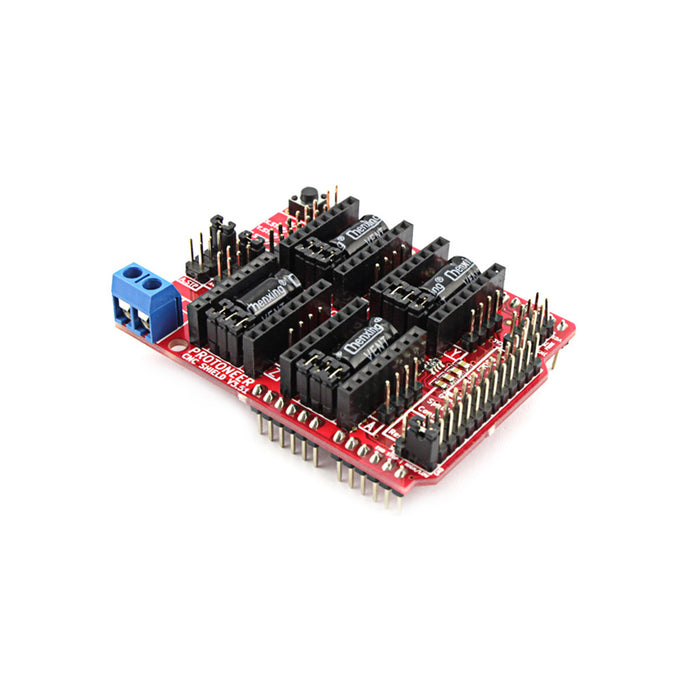 Arduino CNC Shield V3.51 - GRBL v0.9 compatible - Uses Pololu Drivers