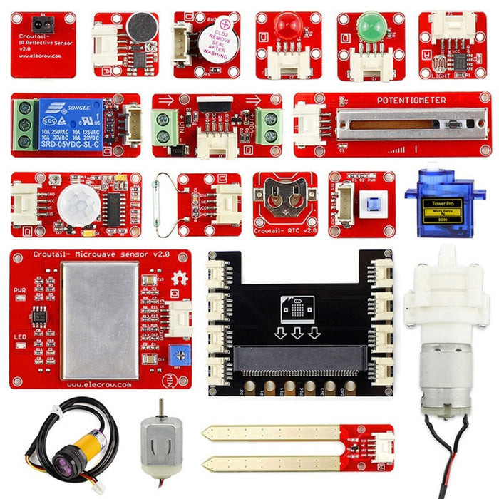 Crowtail Starter Kit for Micro:bit 2.0 (without Micro:bit)
