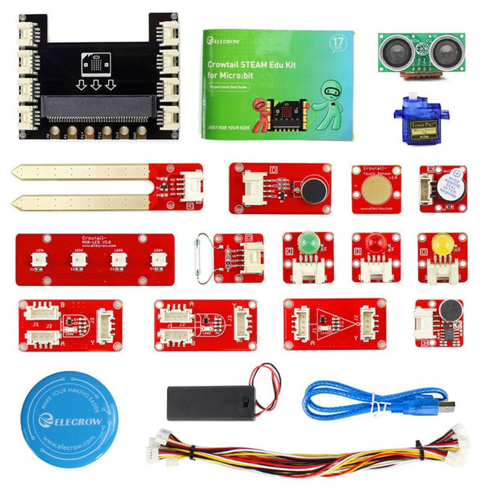 Crowtail STEAM Edu Kit for Micro:bit - without Micro:bit board