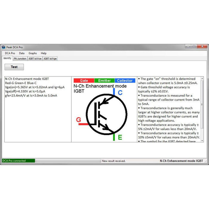 Atlas DCA Pro - Advanced Semiconductor Analyser with Curve Tracing