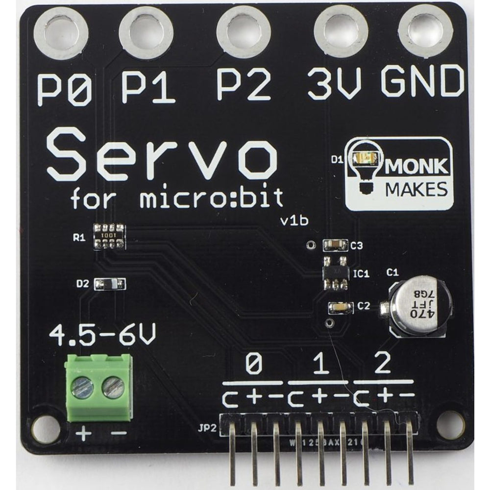 Servo for Micro:bit by Monk Makes