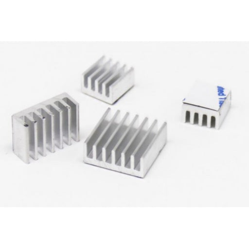 Heatsink Kit for Raspberry Pi 4B Silver