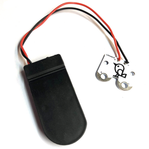 Safe Battery Pack Holder for CR2032 - screw closed