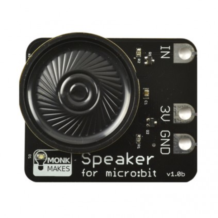 Powered speaker board for micro:bit