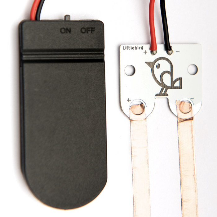 Safe Battery Pack Holder for CR2032 -10 pack