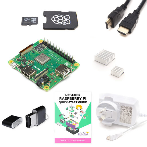 Little Bird Raspberry Pi 3 Model A Plus Complete Starter Kit