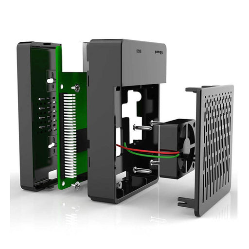 Raspberry Pi 3B+ Case with Cooling Fan + Heatsinks