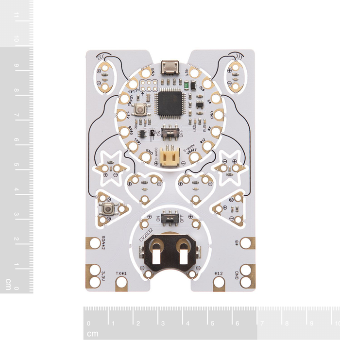 EagLED - Little Bird E-Textile Snipable Board