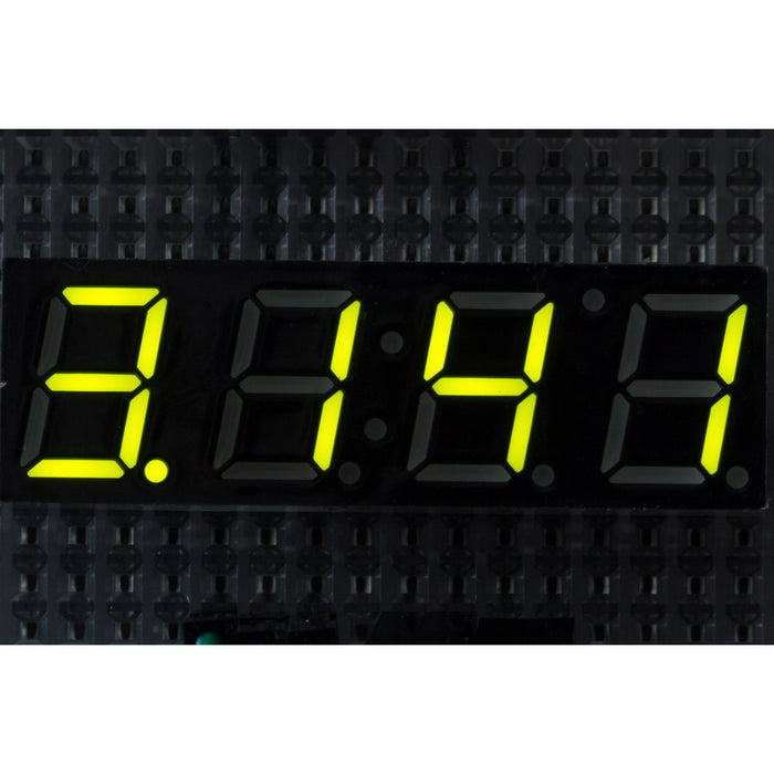 4 Digit 7 Segment Display - Green
