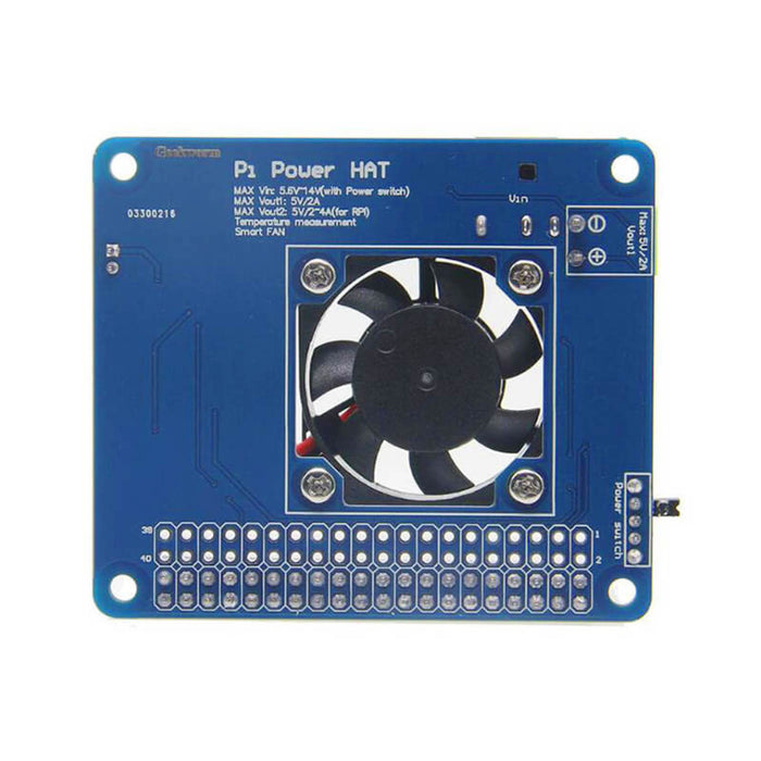 Smart Temperature Control Fan and Power Expansion Board for Raspberry Pi