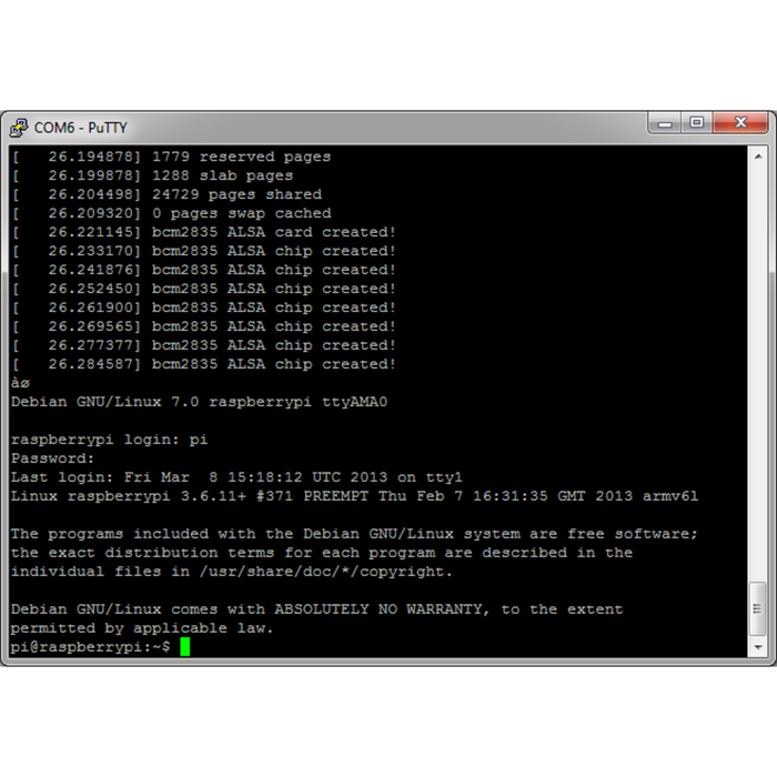 USB to UART serial console cable