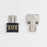 USB to microUSB OTG Converter Shim